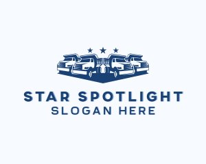 Star Dump Truck Mover logo design