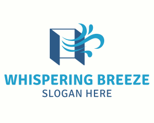 Open Window Air Breeze logo design