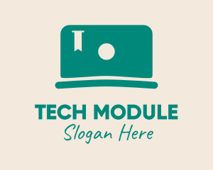 Module - Online Course Academic logo design