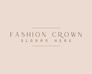 Dainty Jewelry Fashion logo design