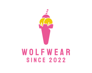 Dessert - Sweet Ice Cream Dessert logo design