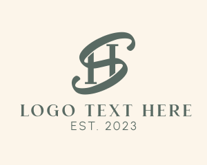Letter Sh - Modern Real Estate Company logo design