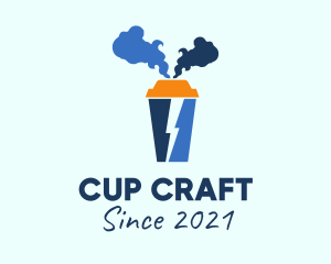 Energy Drink Cup logo design