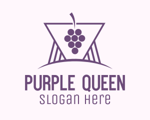 Purple Grape Winery logo design