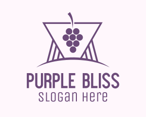 Purple Grape Winery logo design