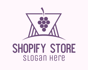 Purple Grape Winery logo design