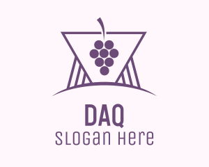 Purple Grape Winery logo design