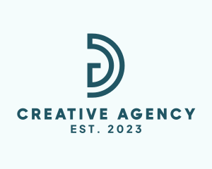 Agency - Modern Commercial Agency Letter D logo design