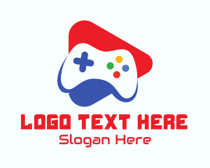 Player - Gaming Media Player logo design