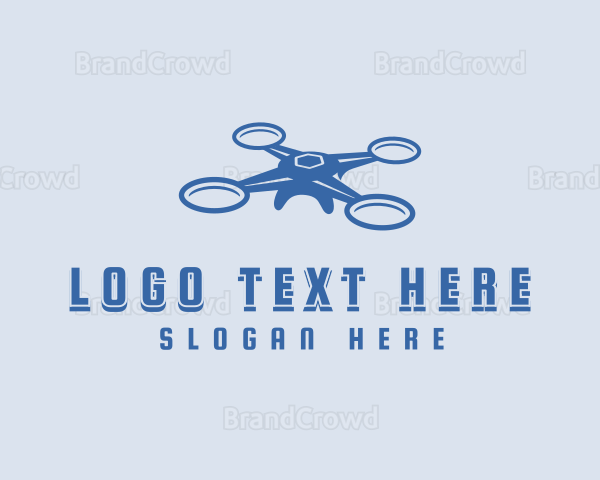 Tech Drone Surveillance Logo