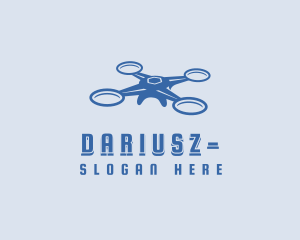 Aerial - Tech Drone Surveillance logo design
