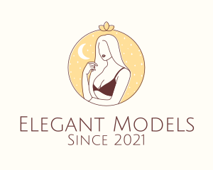 Modeling - Sexy Underwear Model logo design