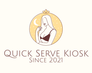 Sexy Underwear Model logo design