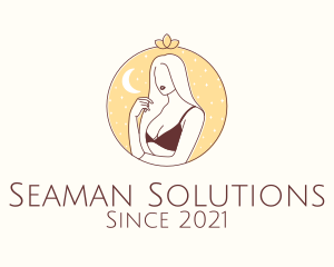 Sexy Underwear Model logo design