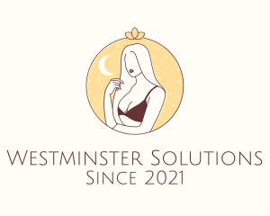 Sexy Underwear Model logo design