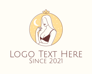 Lingerie - Sexy Underwear Model logo design
