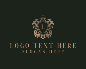 Boutique - Elegant Royal Shield logo design