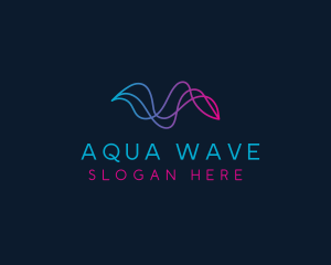 Biotech Wave Laboratory logo design