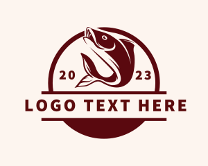 Seafood Market Fish logo design