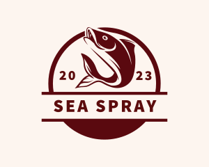 Seafood Market Fish logo design