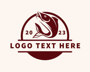 Aquatic - Seafood Market Fish logo design