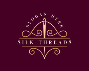 Needle Sewing Alteration logo design