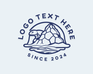 Tortoise Turtle Mountain Logo