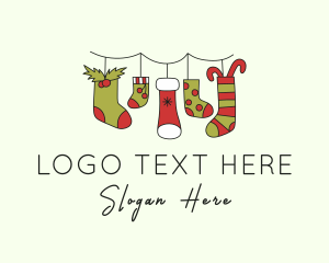 Holiday Sock Decoration Logo