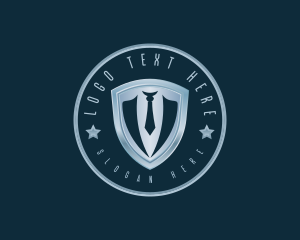 Tycoon - Businessman Suit Tie logo design