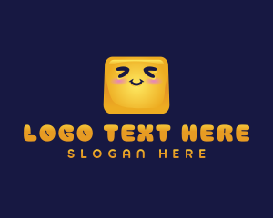 Smile - Smiling Cute Box logo design