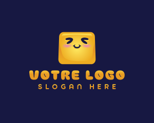 Smiling Cute Box Logo