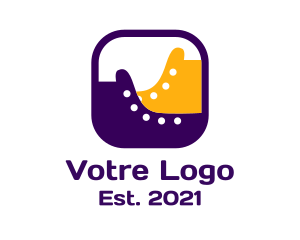 Hide - Footwear Shoes Icon logo design