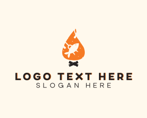 Meat - Flame Fish Grill logo design