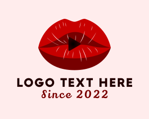 Lipstick - Sexy Lips Video logo design