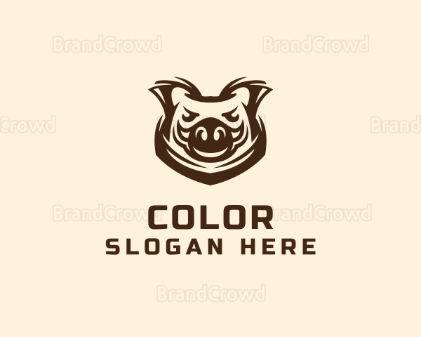 Wild Hog Boar Logo