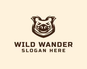 Wild Hog Boar  logo design