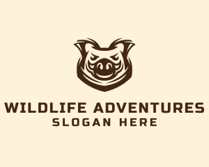 Wild Hog Boar  logo design