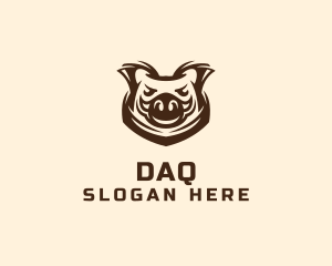 Wildlife - Wild Hog Boar logo design