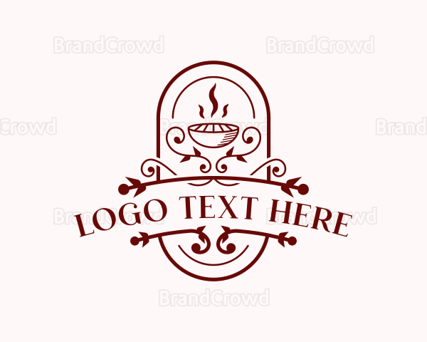 Grill BBQ Restaurant Logo