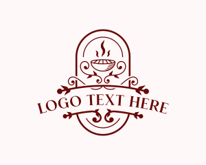 Grill BBQ Restaurant Logo