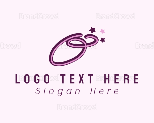 Star Letter O Logo