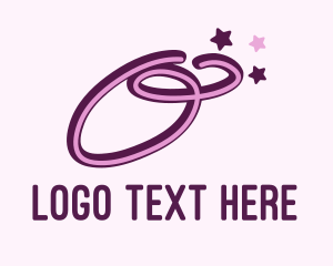 Hollywood - Star Letter O logo design