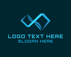 Loop - Infinity Tech Gadget logo design