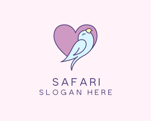 Bird Care Heart Logo