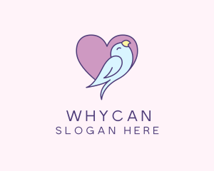 Care - Bird Care Heart logo design