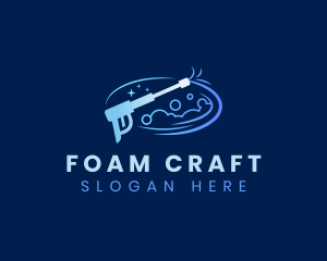 Foam - Pressure Washing Maintenance logo design