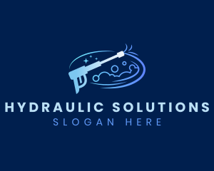 Hydraulic - Pressure Washing Maintenance logo design