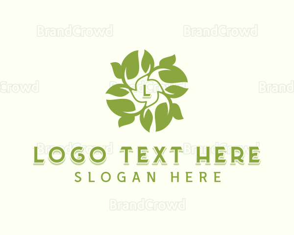 Leaf Herbal Gardening Logo