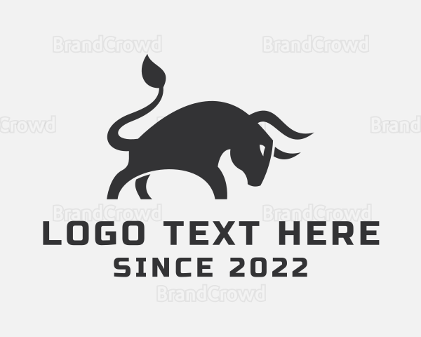 Bison Bull Ox Logo