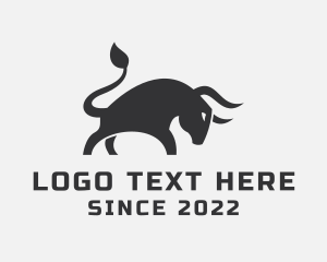 Abattoir - Bison Bull Ox logo design